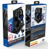 iPega PG-P4009 6 in 1 Multifunctional Vertical Stand with Dual Controller Charger Dual Cooling Fans Game Cards Storage Headset Stand Two Contact Adapters LED-Indicator Replacement for PS4/PS4 Slim/PS4 Pro Black iPega PG-P4009 6 in 1 Multifunctional Vertical Stand with Dual Controller Charger Dual Cooling Fans Game Cards Storage Headset Stand Two Contact Adapters LED-Indicator Replacement for PS4/PS4 Slim/PS4 Pro Black